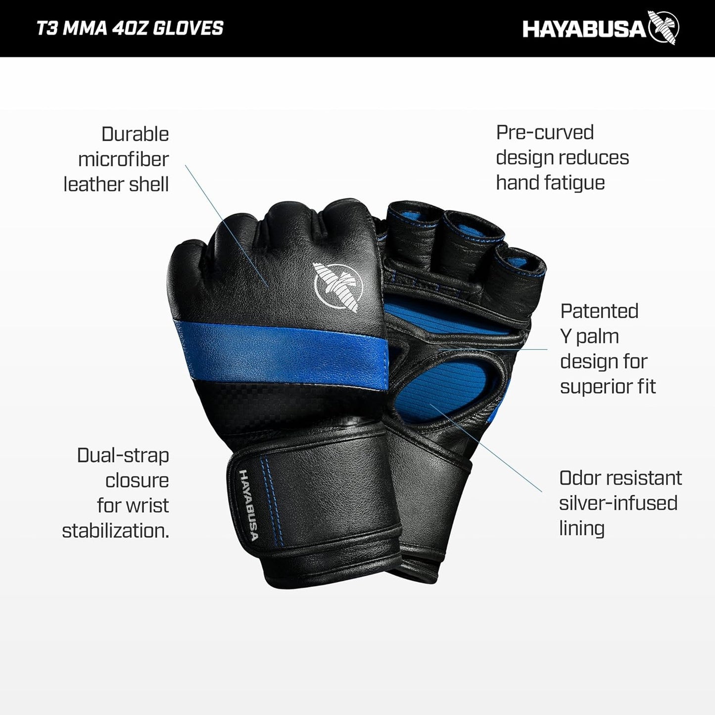 Hayabusa T3 MMA 4oz Gloves