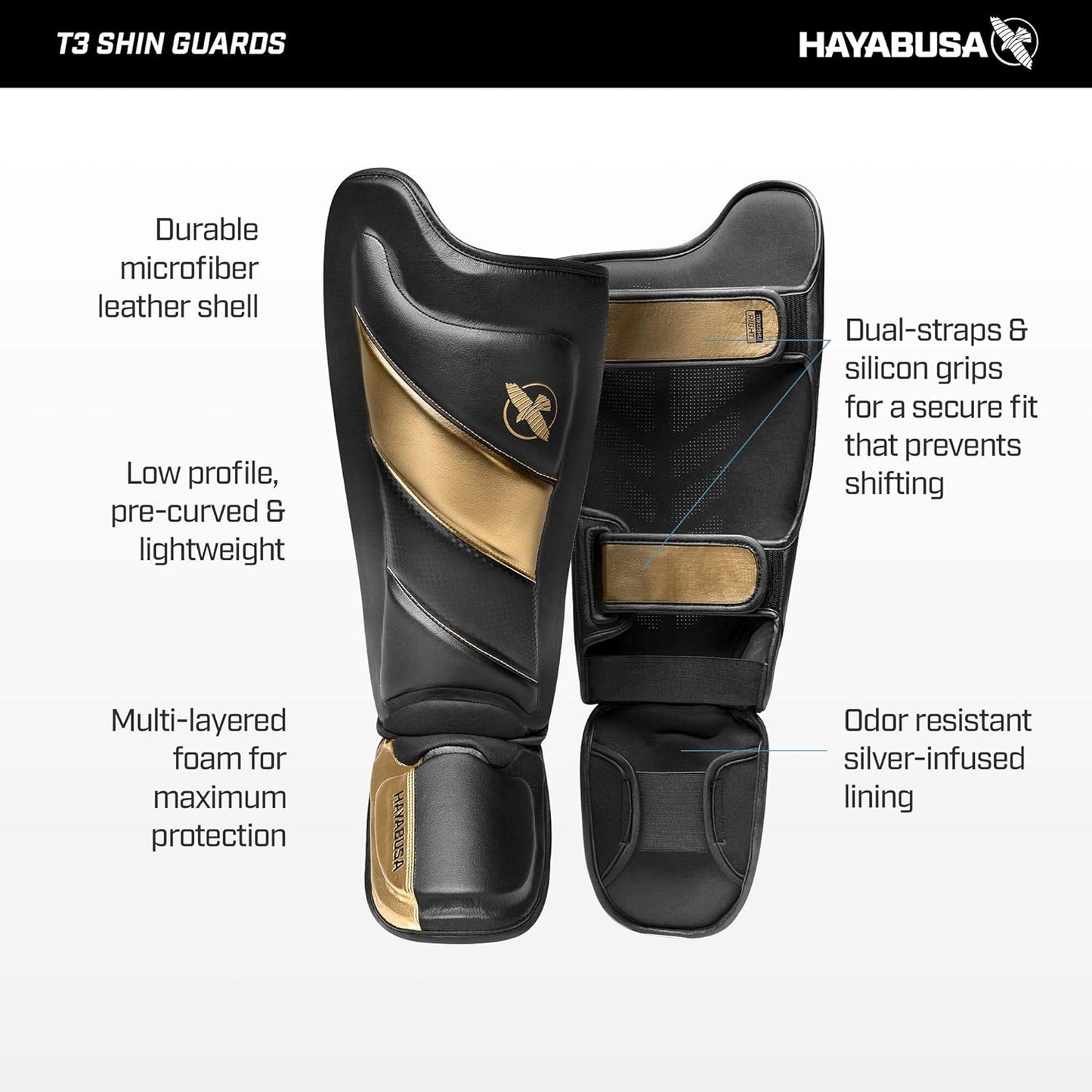 Hayabusa T3 Striking Shin Guard
