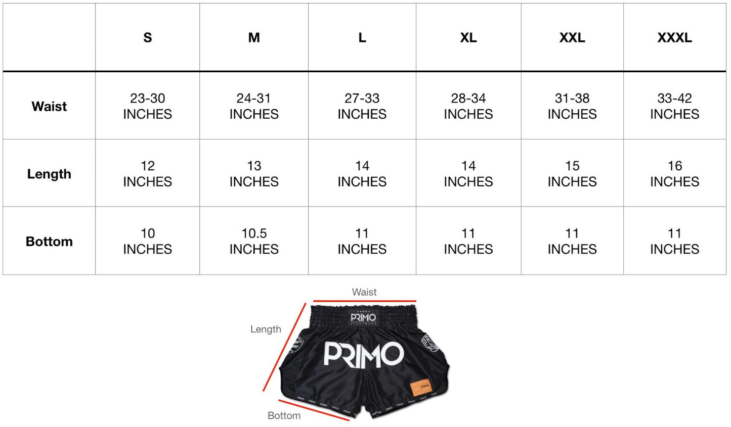 Primo Muay Thai Shorts - Hologram Series - Vice City