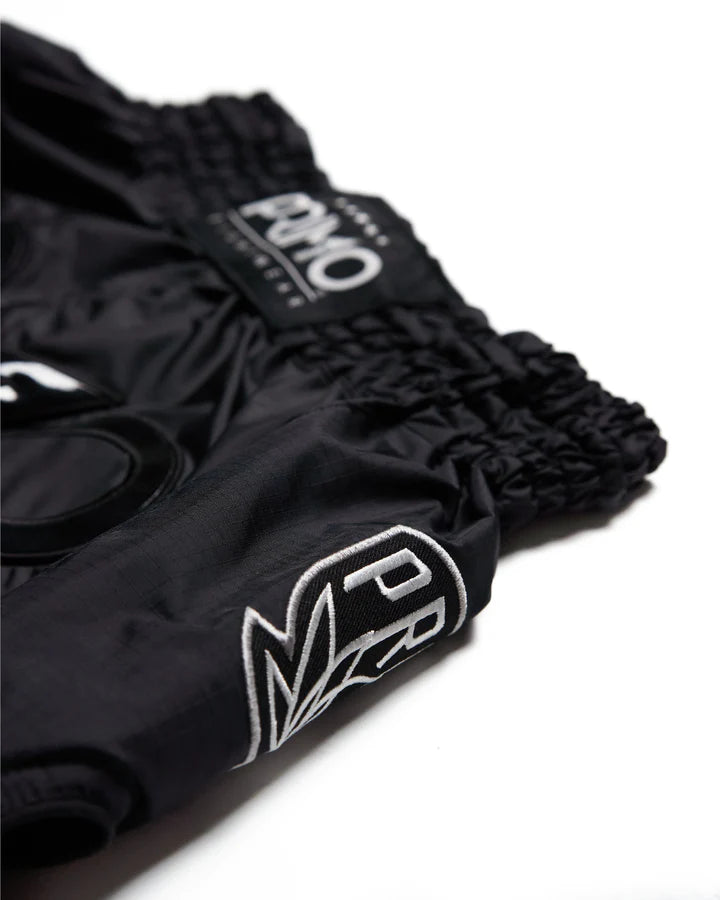 Primo Muay Thai Shorts - Super Nylon - Black Panther II