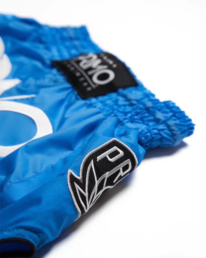 Primo Muay Thai Shorts - Super Nylon - Blue Jay