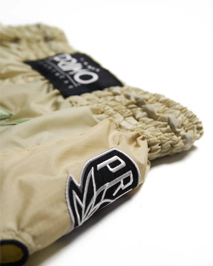 Primo Muay Thai Shorts - Super Nylon - Mantis Tan