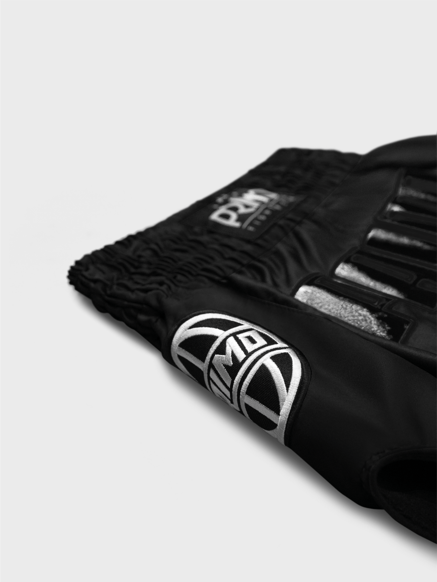 Primo Muay Thai Shorts - Trinity Series Microfiber - Black