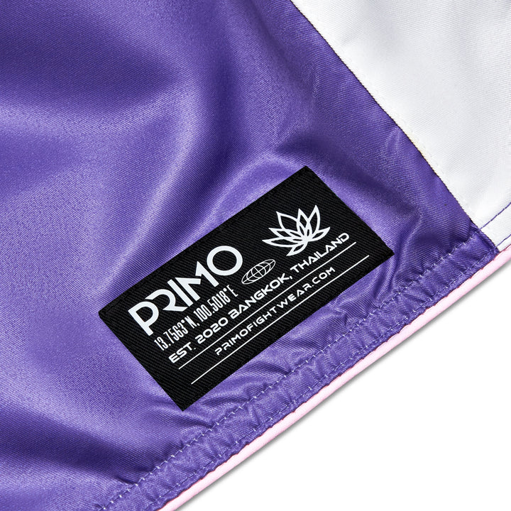 Primo Muay Thai Shorts - Trinity Series Microfiber - Purple