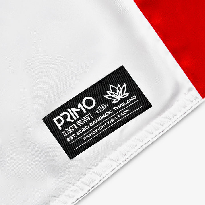 Primo Muay Thai Shorts - Trinity Series Microfiber - Red