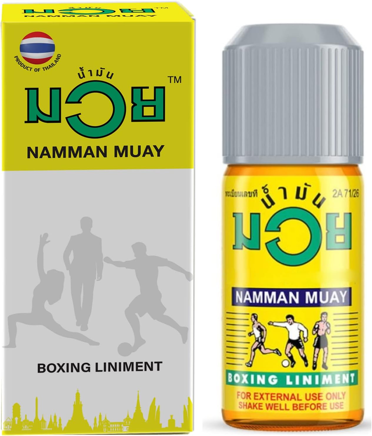 Namman Muay Thai Oil Liniment - 120ml