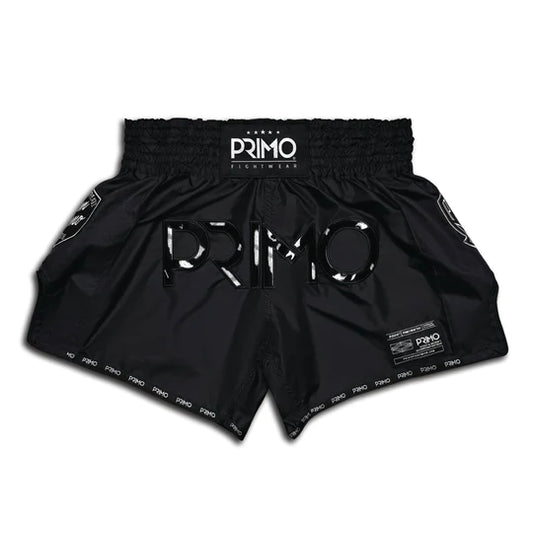 Primo Muay Thai Shorts - Super Nylon - Black Panther II
