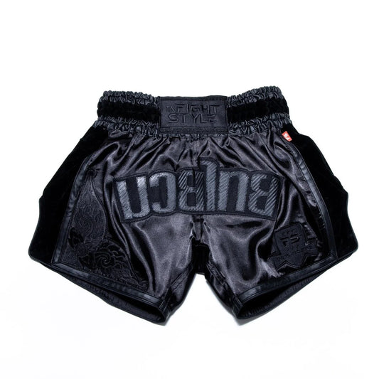 InFightStyle Muay Thai Shorts - All Black