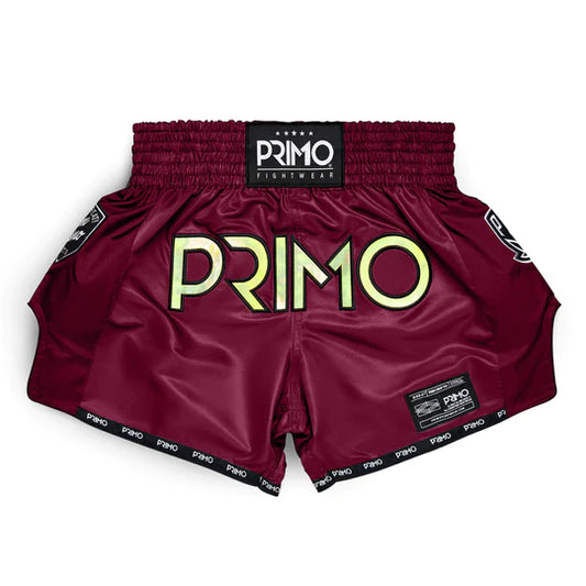 Primo Muay Thai Shorts - Hologram Series - Valour Red