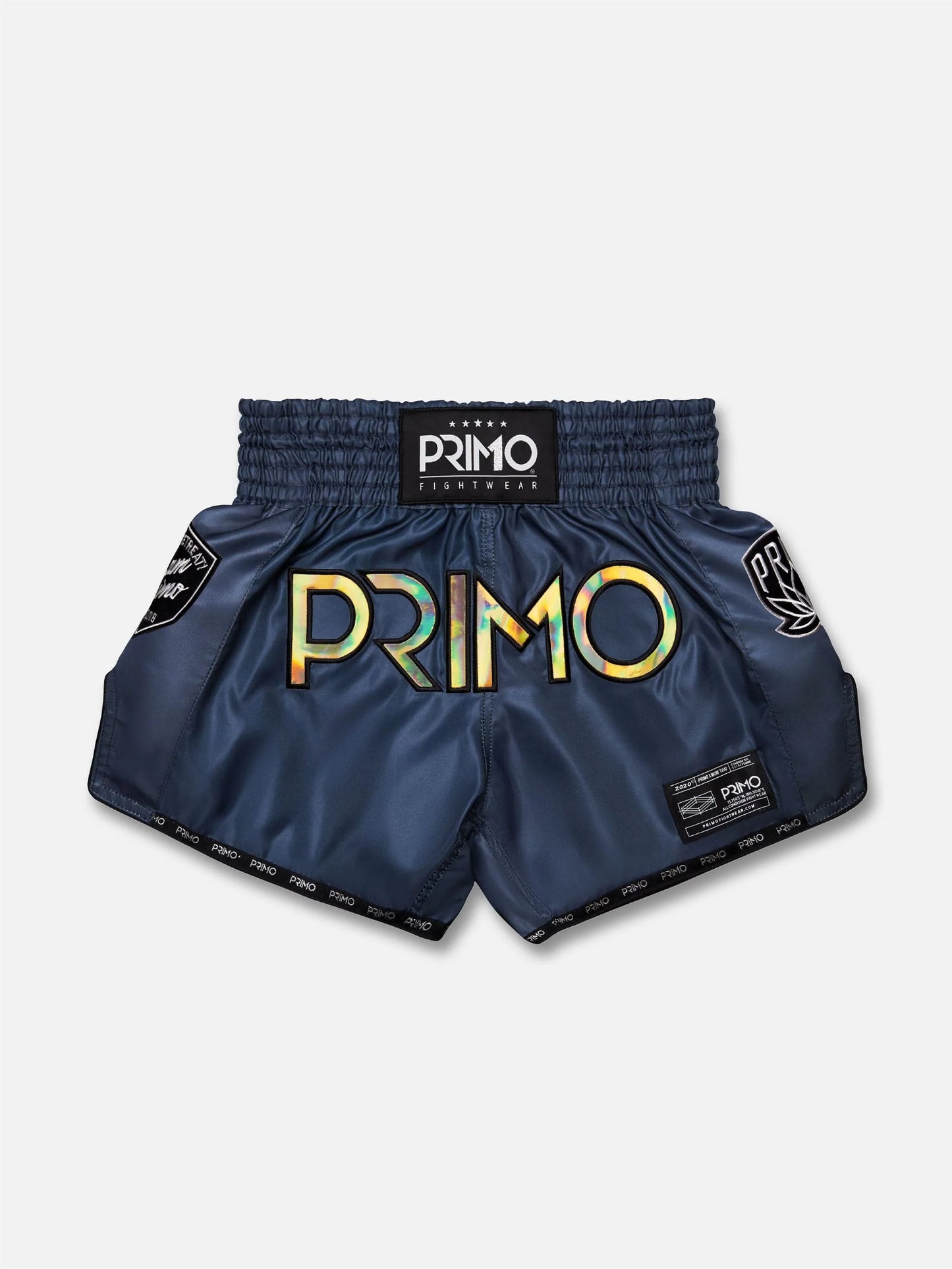 Muay Thai Shorts - Hologram Series - Valor Grey