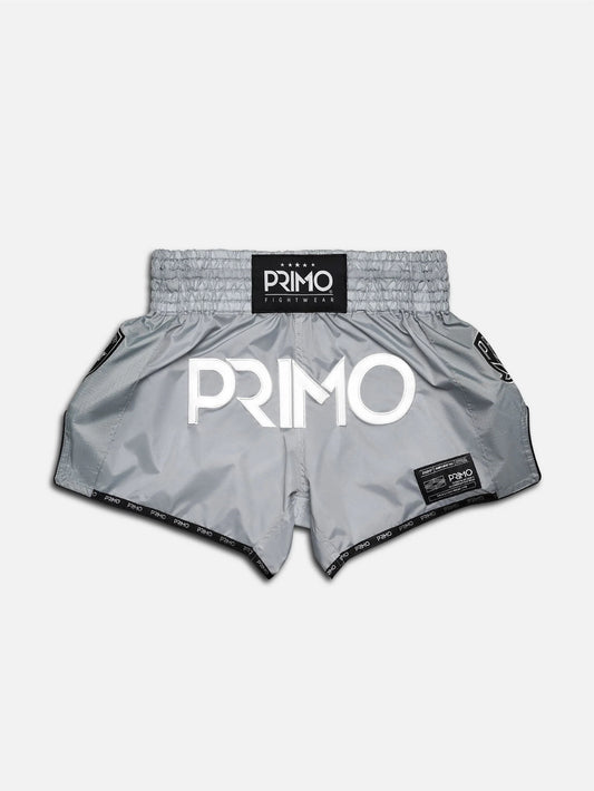 Primo Muay Thai Shorts - Super Nylon - Hammerhead Grey