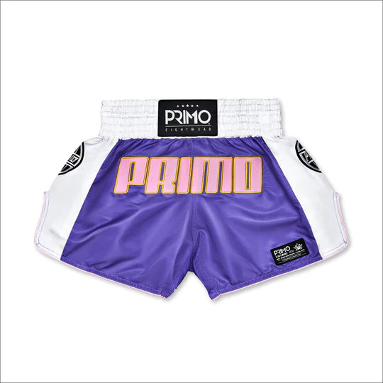 Primo Muay Thai Shorts - Trinity Series Microfiber - Purple