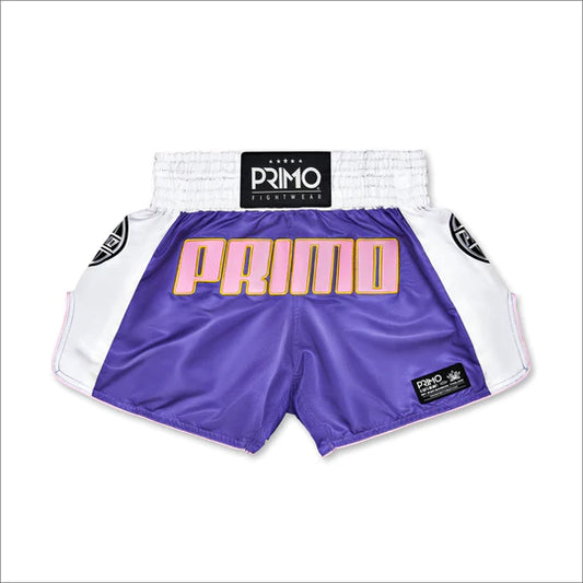 Primo Muay Thai Shorts - Trinity Series Microfiber - Purple