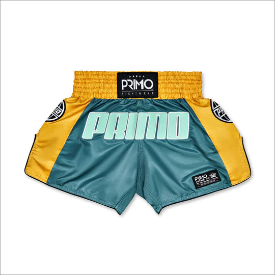 Primo Muay Thai Shorts - Trinity Series Microfiber - Teal